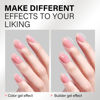 Picture of AILLSA Pink Builder Gel 7 In 1 Nude Hard Gel Polish for Nail Thickening Light Neutral Strengthener Gel Nail Polish Natural Color Sheer Extension U V Gel for French Manicure Base Coat Needed 0.51 Oz