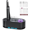 Picture of JOSGLOI Electric Nail Drill Professional: 40000RPM Electric Nail File Kit Efile Nail Drill Machine with LCD Display for Acrylic Gel Nail, Manicure Pedicure Polishing Nail Grinder for Salon Home Use