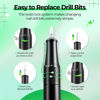 Picture of JOSGLOI Electric Nail Drill Professional: 40000RPM Electric Nail File Kit Efile Nail Drill Machine with LCD Display for Acrylic Gel Nail, Manicure Pedicure Polishing Nail Grinder for Salon Home Use