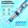 Picture of JOSGLOI Electric Nail Drill Professional: 40000RPM Electric Nail File Kit Efile Nail Drill Machine with LCD Display for Acrylic Gel Nail, Manicure Pedicure Polishing Nail Grinder for Salon Home Use