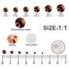 Picture of 3792 Pcs Gold rose Flatback Rhinestones Set for Nail, Art, Crafts, Makeup, Tumblers Glitter Round with Tweezers and Picking Pen(SS6~SS20)