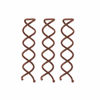 Picture of Kitsch Spiral Bobby Pins for Girls and Women - Hair Bun Maker | Rounded Tips, Chip-Resistant Bun Twist Spiral Hair Pins | Secure Hold All-Day - 3Pcs, Brown