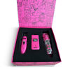 Picture of TPOB Slime 2 Candy Pink Clipper Trimmer Shaver Set Barber Hair Clippers in Matte Pink with Taper Blade