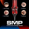 Picture of SMP Tattoo Cartridges Needles 20Pcs #05 (3RL) Permanent Makeup 3 Round Liner 0.2mm Needle Microblading Hair Scalp for Tattoo Rotary Pen Supply EN04X-20-0503RL-SMP