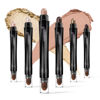 Picture of LUXAZA 6PCS Cream Eyeshadow Stick Makeup Sets, Metallic And Matte Shimmer Eye Shadow, Eye Brightener Stick Pencil Crayon Make up Set - Quartz Pink