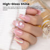 Picture of RARJSM Holographic Rainbow Cat Eye Gel Nail Polish with Magnet Stick Clear Silver Iridescent Glitter Sparkle 9D Cat Eye Gel Polish Soak off UV LED Curing Requires Soak Off Home Salon Diy Nail Art
