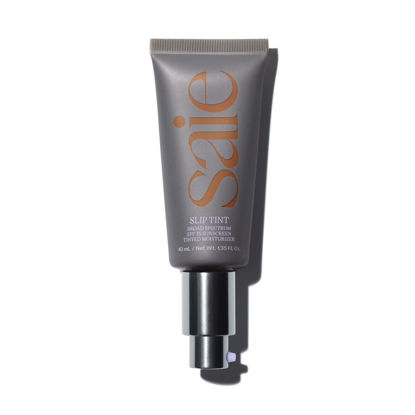 Picture of Saie Slip Tint SPF 35 Tinted Moisturizer - Light Coverage Moisturizer + Broad Spectrum Zinc Oxide Sunscreen with Hydrating Hyaluronic Acid - Shade Seven (1.35 oz)