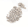 Picture of Vlasy 100Pcs Nano Ring Beads Silicone Lined Beads for Nano Ring Human Hair Extensions 7 Color Optional (Gray Blonde)