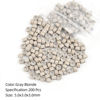 Picture of Vlasy 200Pcs 5mm Silicone Lined Micro Ring Beads for Hair Extensions 7Colors Apply (200Pcs Gray Blonde)
