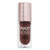 Picture of Revolution Beauty, Pout Bomb Plumping Lip Gloss, High-Shine for Glossy, Fuller & Plump Lips with Hyaluronic Acid & Peptides, Vegan & Cruelty-Free, Espresso Cool Nude & Brown, 0.15 Fl Oz