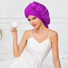 Picture of Large Silk Bonnet for Sleeping, Satin Bonnet Hair Bonnet for Sleeping for Women Men with Tie Band Hair Wrap Shower Cap