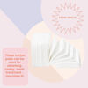 Picture of White Rabbit - Naked Cotton Classic - Premium Facial Cotton Pads - for Makeup Remover, Toner, Mask - 100% Cotton, Unbleached, Lint-Free - Extra Soft & Durable - Natural & Cruelty-Free - 100 Count