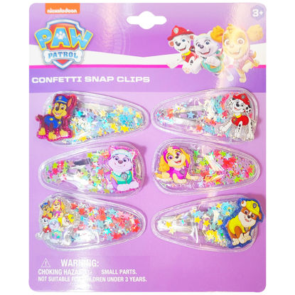 Picture of LUV HER 6pc Cute Hair Clips For Girls with Favorite Character Charms, Magical Confetti Hair Clips for Kids, Toddler Hair Accessories, Ages 3+
