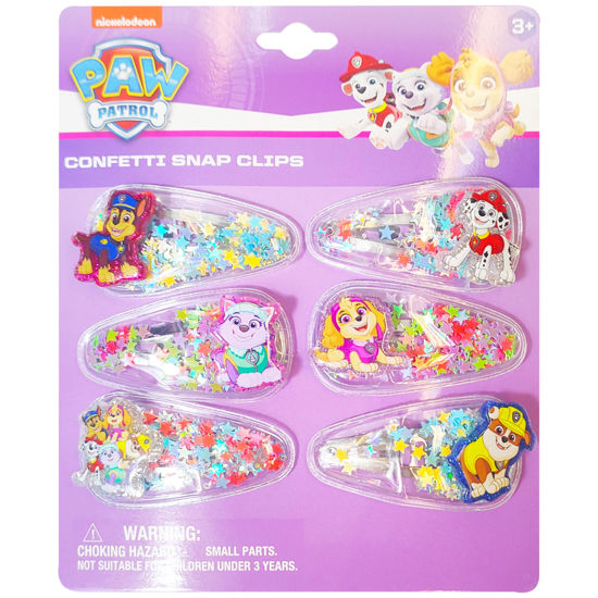 Picture of LUV HER 6pc Cute Hair Clips For Girls with Favorite Character Charms, Magical Confetti Hair Clips for Kids, Toddler Hair Accessories, Ages 3+