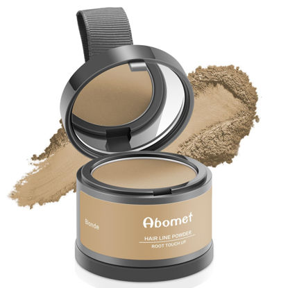 Picture of Root Touch Up Instantly Gray Hair Coverage Hairline Powder, Conceal Hair Loss and Thinning for Women and Men, Hair Fibers (Blonde)