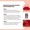 Picture of The Lip Bar - Nonstop Liquid Matte Lipstick 2-Pack, Bawse Lady (Blue Red) + Rich Auntie (Deep Berry) - High Pigment - One Swipe - Long Lasting - Jojoba Oil & Vitamin E - Vegan - .24 fl oz