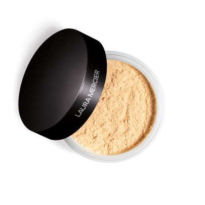 Picture of Laura Mercier Translucent Loose Setting Powder: 24 HR Shine Control, Soft Matte Finish, Long Lasting Wear, Best for Normal to Oily Skin, 4 Shades for Virtually All Skin Tones, Honey