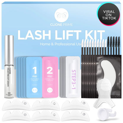 Picture of CLIONE PRIME Korean Lash Lift Kit - Eye Brow Lamination Kit Eyelash Perm Kit Eyelash Lift Kit Lash Perm Eyebrow Lamination