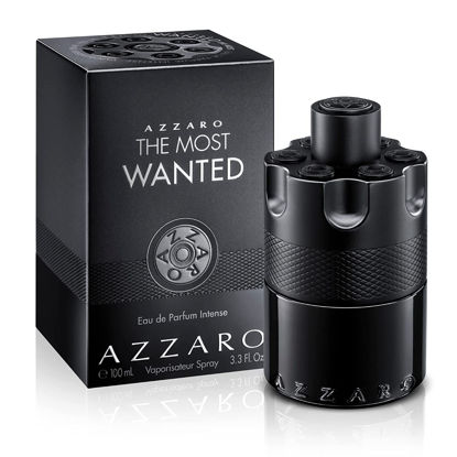 Picture of Azzaro The Most Wanted Eau de Parfum Intense - Woody & Seductive Mens Cologne - Fougère, Ambery & Spicy Fragrance for Date Night - Lasting Wear - Luxury Perfumes for Men - Full Size, 3.3 Fl. Oz