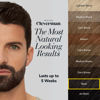 Picture of CLEVERMAN Black Hair & Beard Dye for Men, All-in-One Reusable Kit - Natural-Looking Gray Coverage, Professional-Quality, Ammonia-Free, 3.38 Fl Oz (1 Pack), Black, Suitable for Black Hair