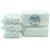Picture of 400pcs CGR Baby Safety Cotton Swabs with Large Tips for Newborn, Babies, Kids, Children, 100% Organic Cotton, White Paper Sticks, 5 Pack of 80 Swabs Total(2 Boxes and 3 Bags)