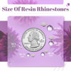 Picture of 2500PCS 5mm Resin Rhinestones in Bulk (Light Purple), Bedazzling Flatback Crystals Rhinestones for Crafting DIY Nail Decoration, Gems Diomand Charms for Tumbler Shoes Clothing Fabric