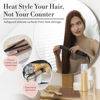 Picture of Heat Resistant Mat - Iron Mat - Curling Iron Holder - Silicone Heat Resistant Mat - Makeup Mat - Hot Tools Mat - Hot Tools Flat Iron Holder