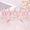 Picture of Feltent Queen Crown for Women Crystal Tiara for Girl Rhinestone Wedding Headband for Bride Hair Accessories for Costume Birthday Party Prom Gifts
