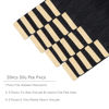 Picture of WENNALIFE Tape in Hair Extensions Human Hair, 20pcs 50g 14 inch Jet Black Remy Hair Extensions Straight Human Hair Tape in Extensions Skin Weft Tape Extensions Human Hair