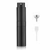 Picture of LISAPACK 8ML Atomizer Perfume Spray Bottle for Travel, Empty Refillable Cologne Dispenser, Portable Sprayer for Men and Women (Gloss Black)