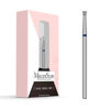 Picture of MelodySusie 6.7mm Inverted Tapered Cuticle Clean Nail Drill Bit 3/32'', Professional Safety Carbide Diamond Under Nail Cleaner for Cuticle Dead Skin Nail Prepare, Beginners Bits, Series Bit-S, Medium