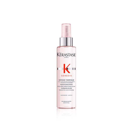 Picture of Kerastase Genesis Blow Dry Primer | Heat Protectant for Weak or Damaged Hair | Anti-Breakage | Detangles and Hydrates without Frizz | Sulfate Free | Defense Thermique | 5.1 Fl Oz