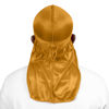 Picture of ForceWave Silky Durag for Men Wave Cap Satin Dorag for Men Women 360 Wave (Gold)