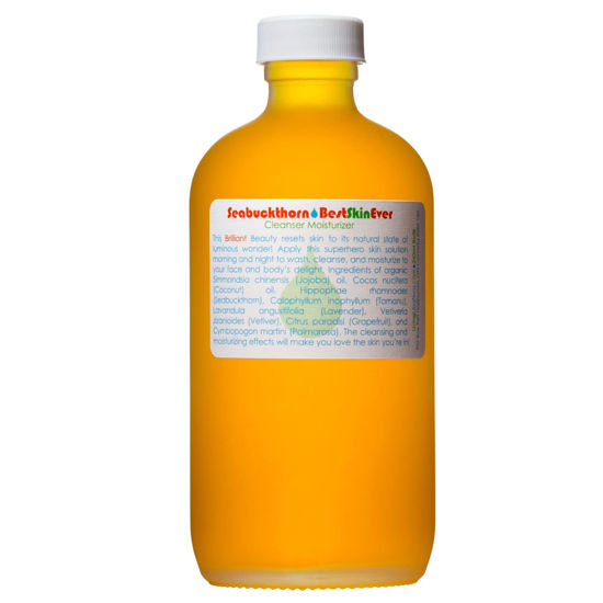 Picture of LIVING LIBATIONS - Organic Best Skin Ever All-In-One Facial Cleanser, Exfoliator + Moisturizer | Natural, Wildcrafted, Vegan Clean Beauty (Seabuckthorn)