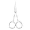 Picture of Motanar Multicolor Professional Grooming Scissors for Personal Care Facial Hair Removal and Ear Nose Eyebrow Trimming Stainless Steel Fine Straight Tip Scissors 3.9 Inch (Silver D)