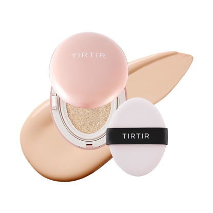 Picture of [*Mini Size*] TIRTIR All Cover Pink Cushion | Korean Cushion Foundation, (#15C Fair Porcelain, 0.15 Fl Oz)