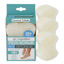 Picture of Spongables Pedi Scrub Foot Exfoliating 20+ Wash Sponge, Coconut Colada, 3 Count