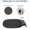 Picture of SimpleField Korean Exfoliating Mitt for Remove Dead Skin. 2 Pack 100% Viscose Kessa Deep Exfoliating Gloves for Body Scrub, Keratosis Pilaris and Self Tanning. Easily Smooth Skin Surface.