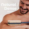 Picture of MainBasics Back Scrubber for Shower - Long Handle Dual-Sided Brush for Body Wash & Scrubbing with Exfoliating & Soft Bristles (Ultramarine, Plastic)