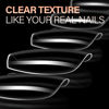 Picture of AILLSA Clear Coffin Nail Tips 504pcs Short Gel Nail Tips Soft Full Cover False Nail Tips Pre-shaped Press on Nail Tips for Extensions Gel DIY Salon Art 12 Sizes