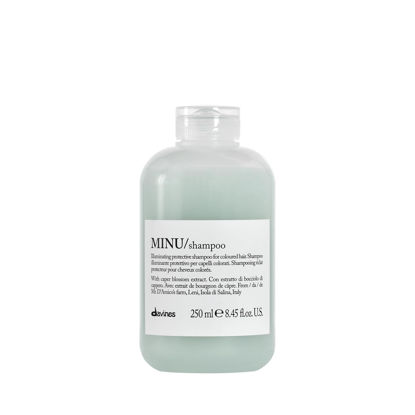 Picture of Davines MINU Shampoo | Color Retention Shampoo for Colored, Treated Hair | Protects & Keeps Hair Bright, Shiny for Longer | 8.45 fl oz (Pack of 1)