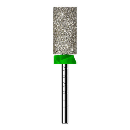 Picture of Makartt Nail Drill Bits, Large Barrel Carbide Diamond Sanding Bit for Gel Nails Polish Remove, Upgrade Drill Tips with Cross Teeth and Dust-Proof Ring for Manicure Salon Shaping, C #80 Grit