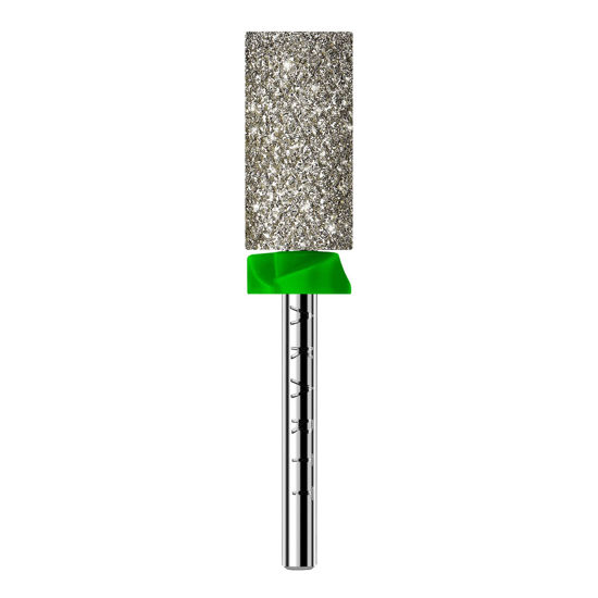 Picture of Makartt Nail Drill Bits, Large Barrel Carbide Diamond Sanding Bit for Gel Nails Polish Remove, Upgrade Drill Tips with Cross Teeth and Dust-Proof Ring for Manicure Salon Shaping, C #80 Grit
