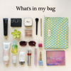 Picture of STARDW Flower Cosmetic Bags Makeup Bags for Women and Girls,Travel Makeup Bag Large Capacity Canvas Makeup Bag,Makeup Organizer Bag Zipper Pouch (Yellow Floral)