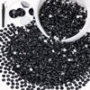 Picture of 3000PCS SS20/5mm Crystal Rhinestones (Jet Black), Bedazzling Flatback Glass Rhinestones for Crafting DIY Nail Art Makeup Decoration, Gems Diomand Charms for Tumbler Shoes Clothing Mug