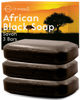 Picture of O NATURALS Organic African Black Soap Bar 3PC - Rich in African Shea Butter - Helps Acne Prone Skin - Natural Body Wash & Face Wash - Black African Soap - Natural Black Soap Bar for Women & Men
