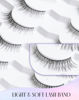Picture of Natural Lashes Short Lashes Wispy Lashes Natural Look Natural Eyelashes Wispy False Eyelashes Small Lashes 11mm K41