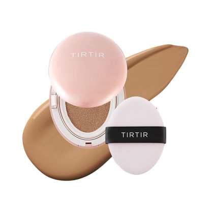 Picture of [*Mini Size*] TIRTIR All Cover Pink Cushion | Korean Cushion Foundation, (#31N French Beige, 0.15 Fl Oz)