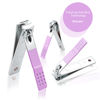 Picture of Tumkun Nail Kit, Manicure Kit, Nail Care Kit For Women, Manicure Pedicure Set, Nail Clippers Toenail Clippers Kit, Professional Manicure Kit Pedicure Kit, purple Travel Case, Set of 12.