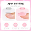 Picture of MelodySusie Builder Nail Base Gel Milky Pink Builder Gel for Nails Thickening, Soak Off UV Gel,Extension Gel Rhinestone Nail Glue Gel in a Bottle for Nail Art Design Gift for Women-015